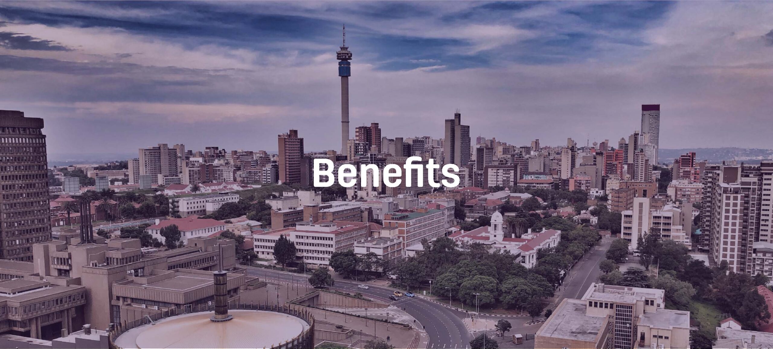 Benefits page image