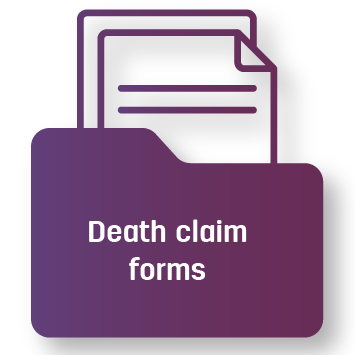 Death claim form